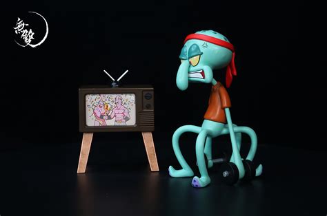 Spongebob Working Out