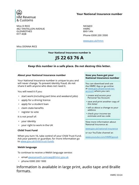 Image result for Indiana Insurance Number Example