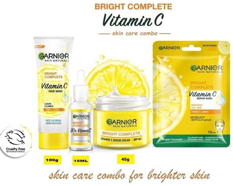 GARNIER Vitamin C Skincare Combo pack Price in India - Buy GARNIER ...