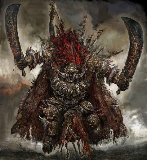 The fearsome general as an official ELDEN RING art print | Cook and Becker