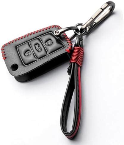 Keycept Classic Leather Key Cover Compatible For Skd And Vw - Kushaq ...