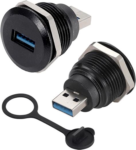 Amazon.com: PENGLIN 2PCS USB 3.0 Connector, USB Male to Female Conversion Connector, USB3.0 ...