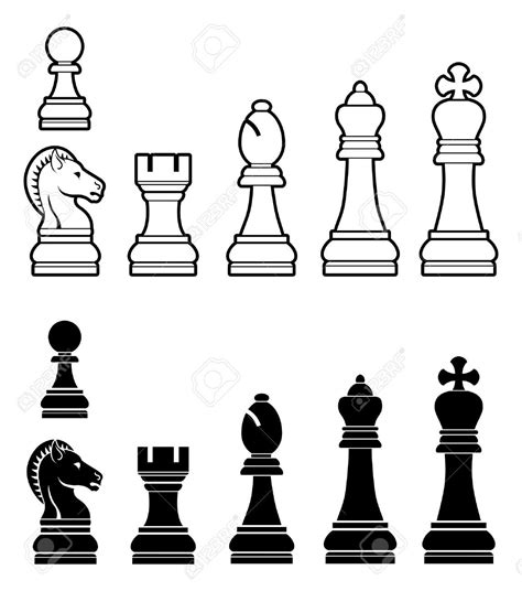 Printable Chess Pieces
