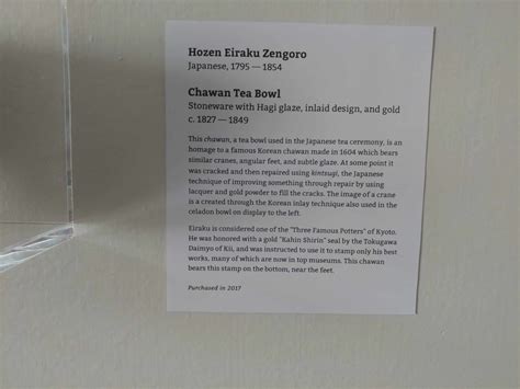 Museum Placard Template | AT A GLANCE