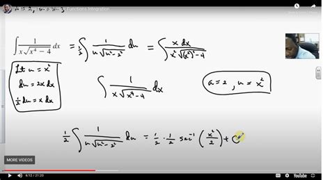 Image result for Inverse Trig Integrals
