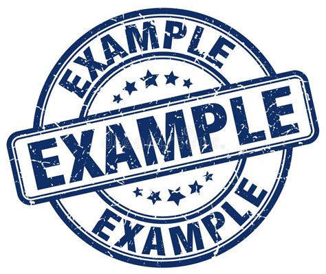 Example Stamp ClipArt 的图像结果