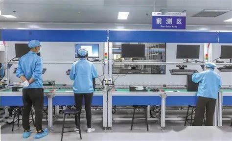 中国的高科技自动化芯片生产线特写（选编）视频素材_ID:VCG2217632173-VCG.COM