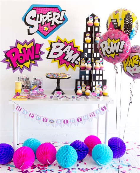 Superhero Theme Party Ideas