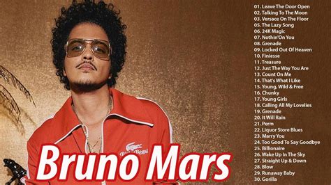 Best of Bruno Mars 2021 - Bruno Mars Greatest Hits Full Album - Top ...