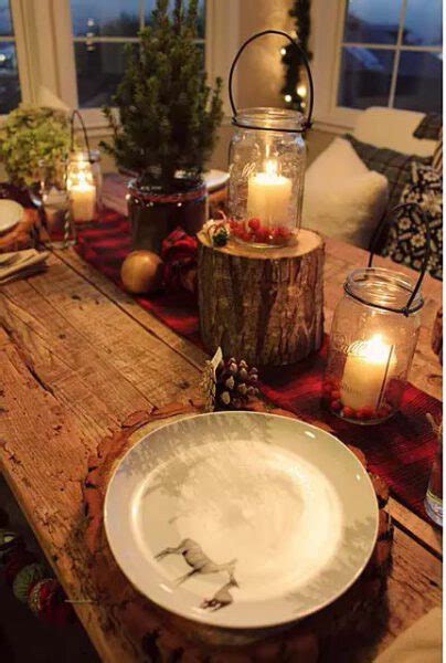 Image result for Rustic Christmas Table Setting Ideas for Outside