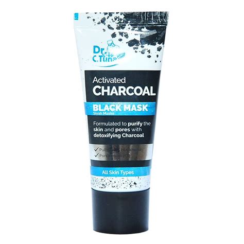 Buy FARMASI Dr C Tuna Activated Charcoal Detoxifying Black Mask 20 Ml ...