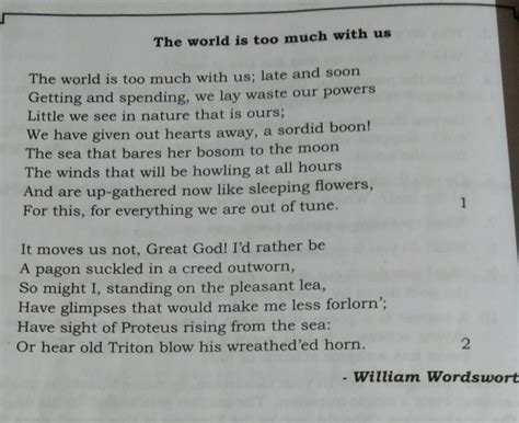 Pls write summary of this poem - Brainly.in