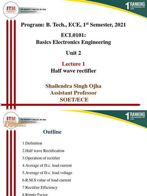 Image result for Half-Wave Rectifier Introduction Page