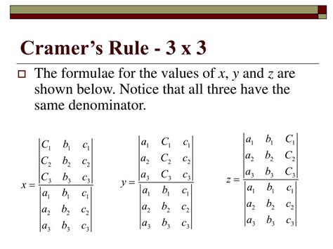Cramer's Rules 的图像结果