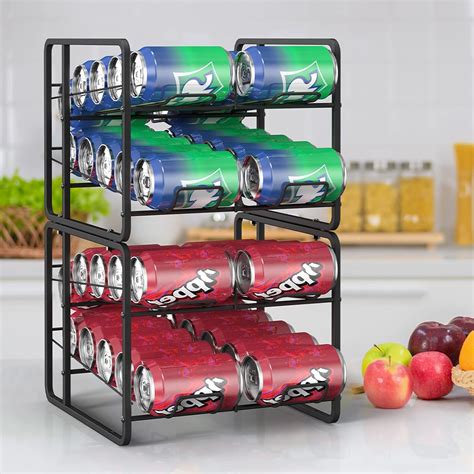 Amazon.com: Soda Can Organizer for Refrigerator Can Organizer for ...