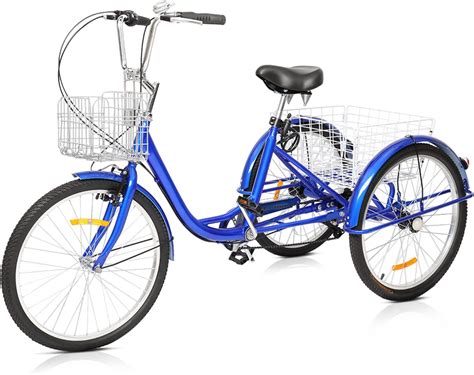 Buy Ktaxon Adult Tricycle, Three-Wheeled Bicycles with Shimano ...