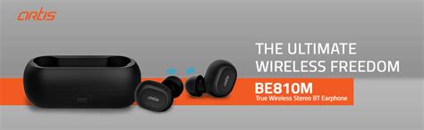 Artis BE810M True Wireless Bluetooth Stereo Earphones with Charging ...