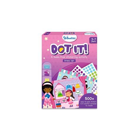 Skillmatics Art Activity Dot It! Dress Up - No Mess Sticker Art Gifts ...