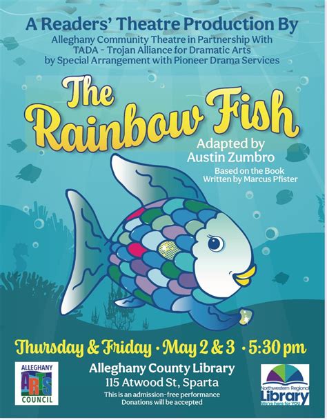 The Rainbow Fish , Alleghany County Public Library, Sparta, 2 May 2024 ...