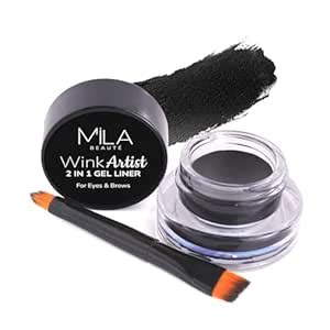 Buy Mila Beauté 36 Hr Waterproof Wink Artist 2 in 1 Eyebrow & Gel ...