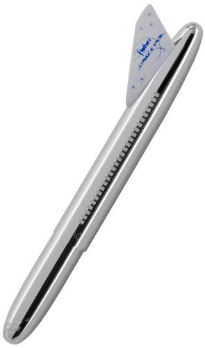 Fisher Space Pen Chrome Plated Airplane Bullet Space Pen with White ...