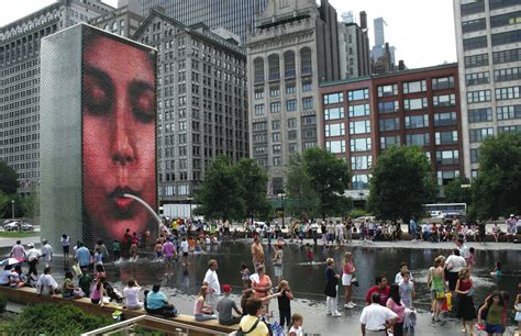 Crown Fountain [Jaume Plensa] | Sartle - Rogue Art History
