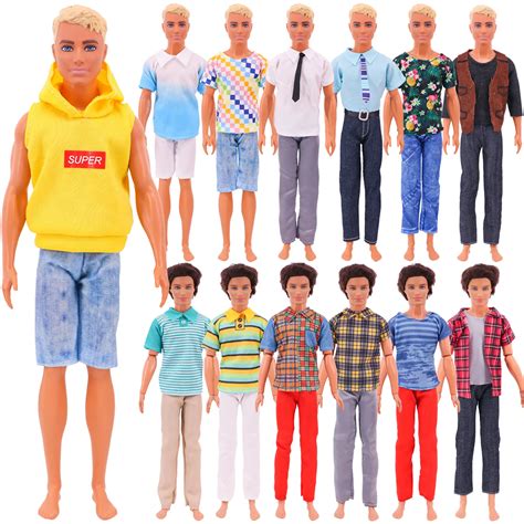 30cm-Ken-Doll-Clothes-Fashion-Suit-Cool-Outfit-Ken-Dolls-For-Barbies ...