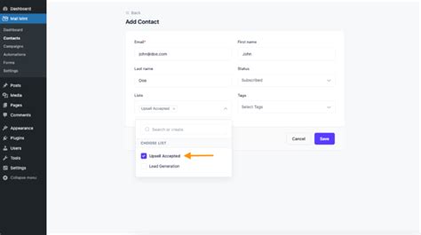 Add Mail Contact 的图像结果