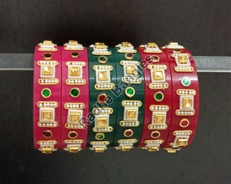 Radhe Bangles Surat - Md 3 Fancy Plastic Bangles Manufacturer