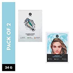 Buy SUGAR Cosmetics Daily Masking Combo - Charcoal Patrol Bubble Mask ...