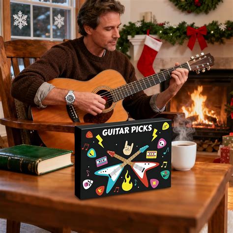 Guitar Pick Advent Calendar
