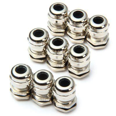 High Performance DIY PG7 Metal Water Resistant 3 - 7mm Connectors Cable ...