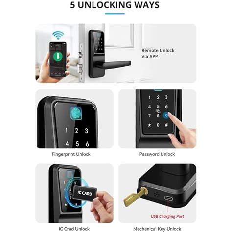 OZELS Fingerprint Door Lock, Keyless Entry Door Lock | Ubuy India