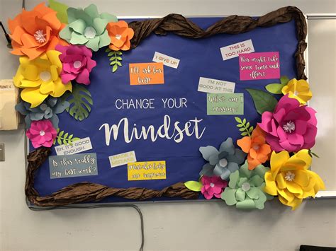 Growth Mindset Bulletin Board Ideas