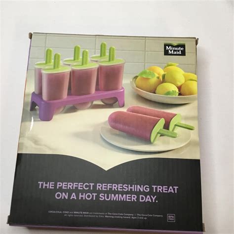 Minute Maid Popsicles