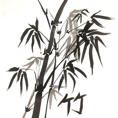 Sumi Bamboo Painting