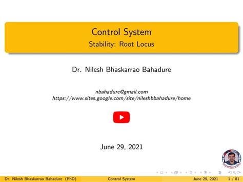 Root Locus in Control System 的图像结果