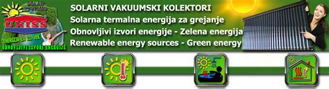 Uniss Grejanje - SOLARNI VAKUUMSKI KOLEKTORI | SOLARNI KOLEKTORI - CENA ...