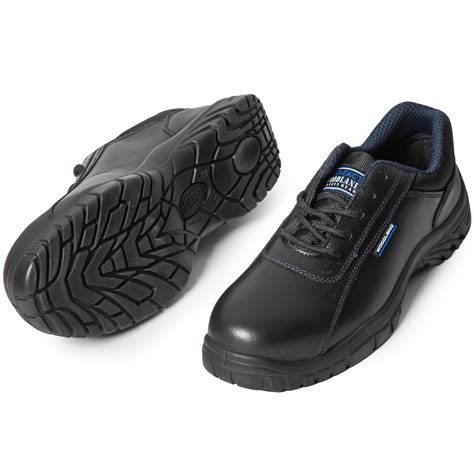 Woodland Boulder Tango Leather Safety Shoes for Men | Oil Resistant ...