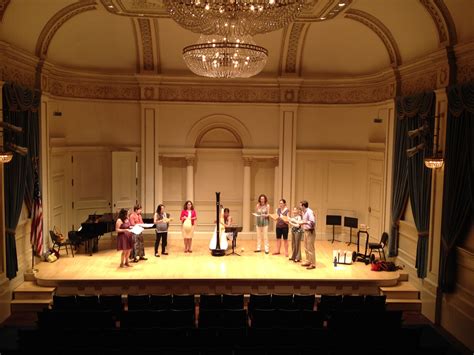 Carnegie Hall Calendar - Printable Word Searches