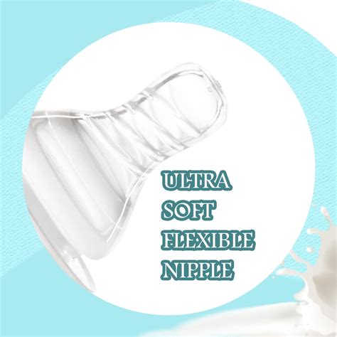Mee Mee Milk-Safe™ Wide Neck Feeding Bottle with Anti-Colic Teat | Wid ...