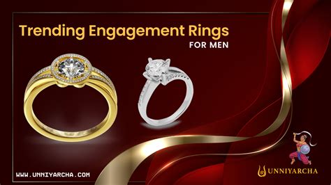 Men's Engagement Ring Design | Trending Men’s Engagement Rings – Unniyarcha