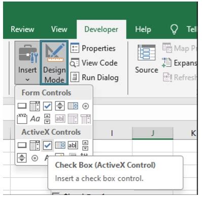 Image result for Excel VBA Checkboxes