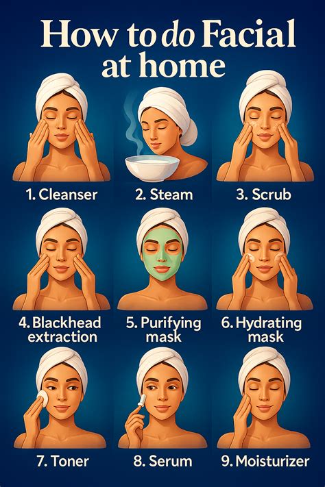 Best 13 Step-by-Step DIY Facial: Achieve Glowing Skin at Home – Artofit