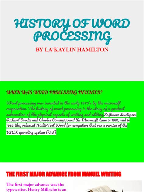 Image result for Who Invented Word Processing Software