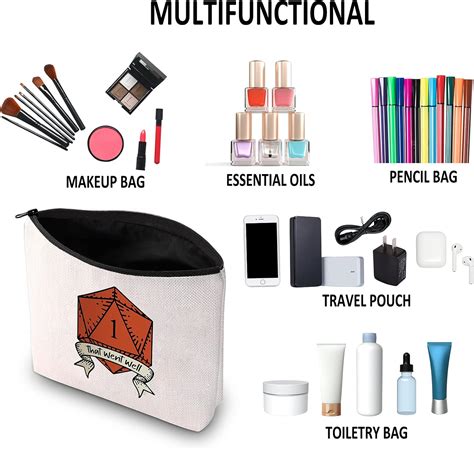 Buy D & Dragon Gift That Went Well Makeup Bag Gamer Cosmetic Bag D ...