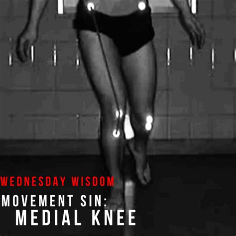 WEDNESDAY WISDOM: Movement Sin - Medial Knee Pain | Functional Training Institute