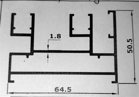 Aluminium sliding sections - Domal Aluminum Section Trader - Retailer ...