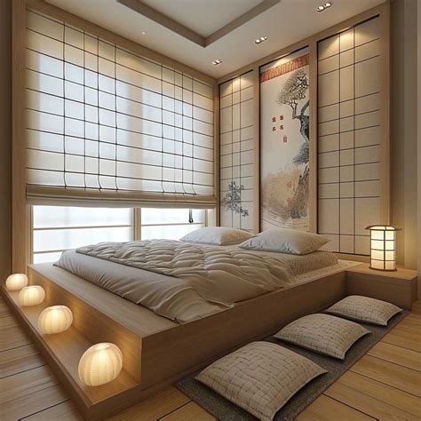 Japanese Bedroom Interior