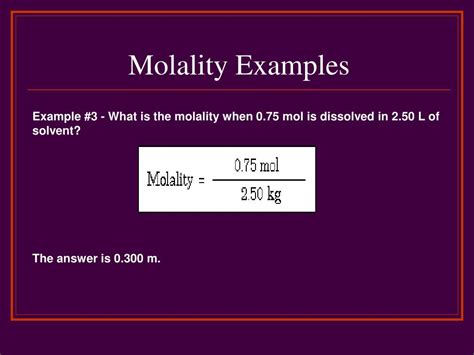 Molality Example Problems 的图像结果